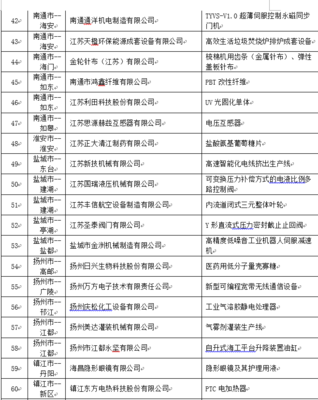 重磅:江蘇公示173家省級(jí)專精特新小巨人企業(yè)